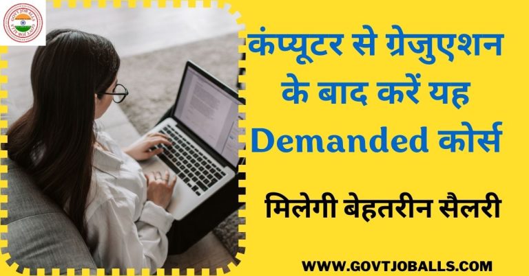 Best Career Option After Computer Gradution in Hindi